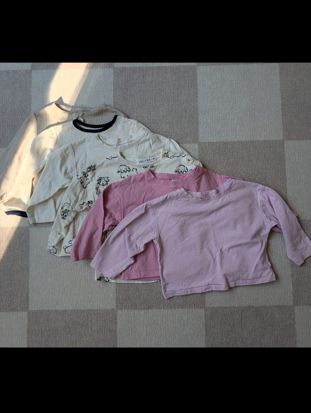 Zara Long Sleeve Tees - Set Of 6